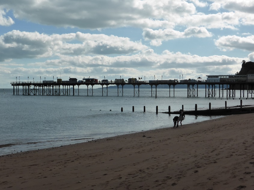 pier length  from beach