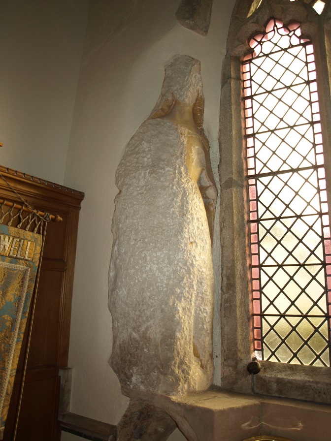 Virgin effigy Abbotskerswell