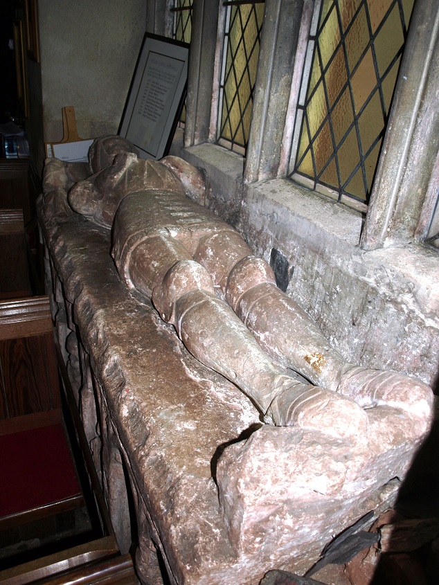 Effigy in Kingskerswell church